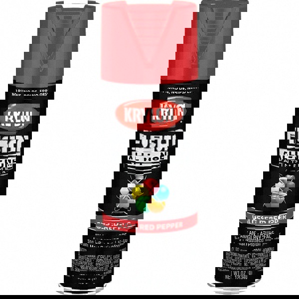 Acrylic Enamel Spray Paint: Red Pepper, Gloss, 12 oz